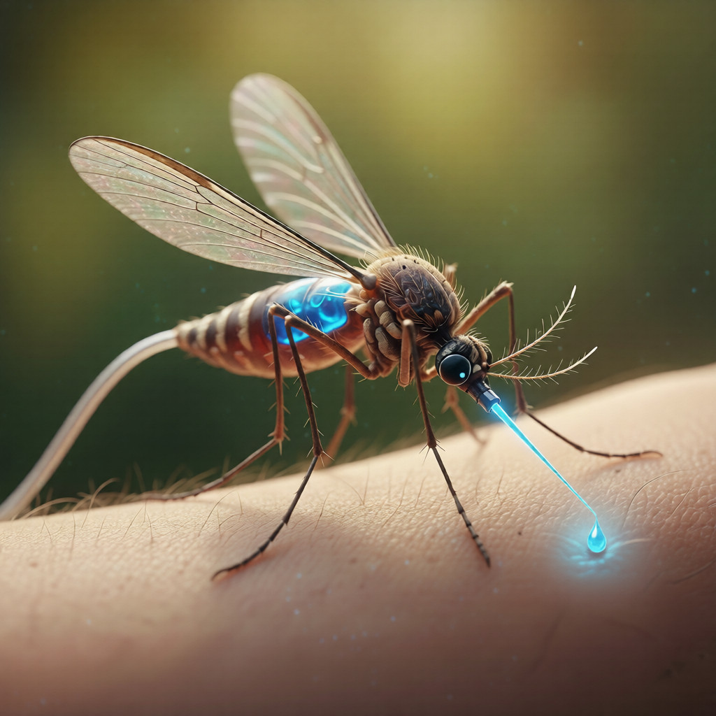 痛くない蚊の注射器